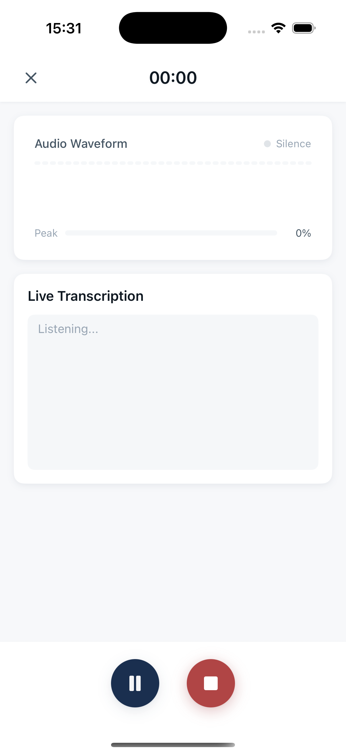 Recording Screen